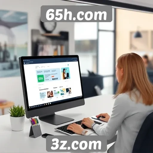 65h.com : Experiência do usuário e interface do 65h.com